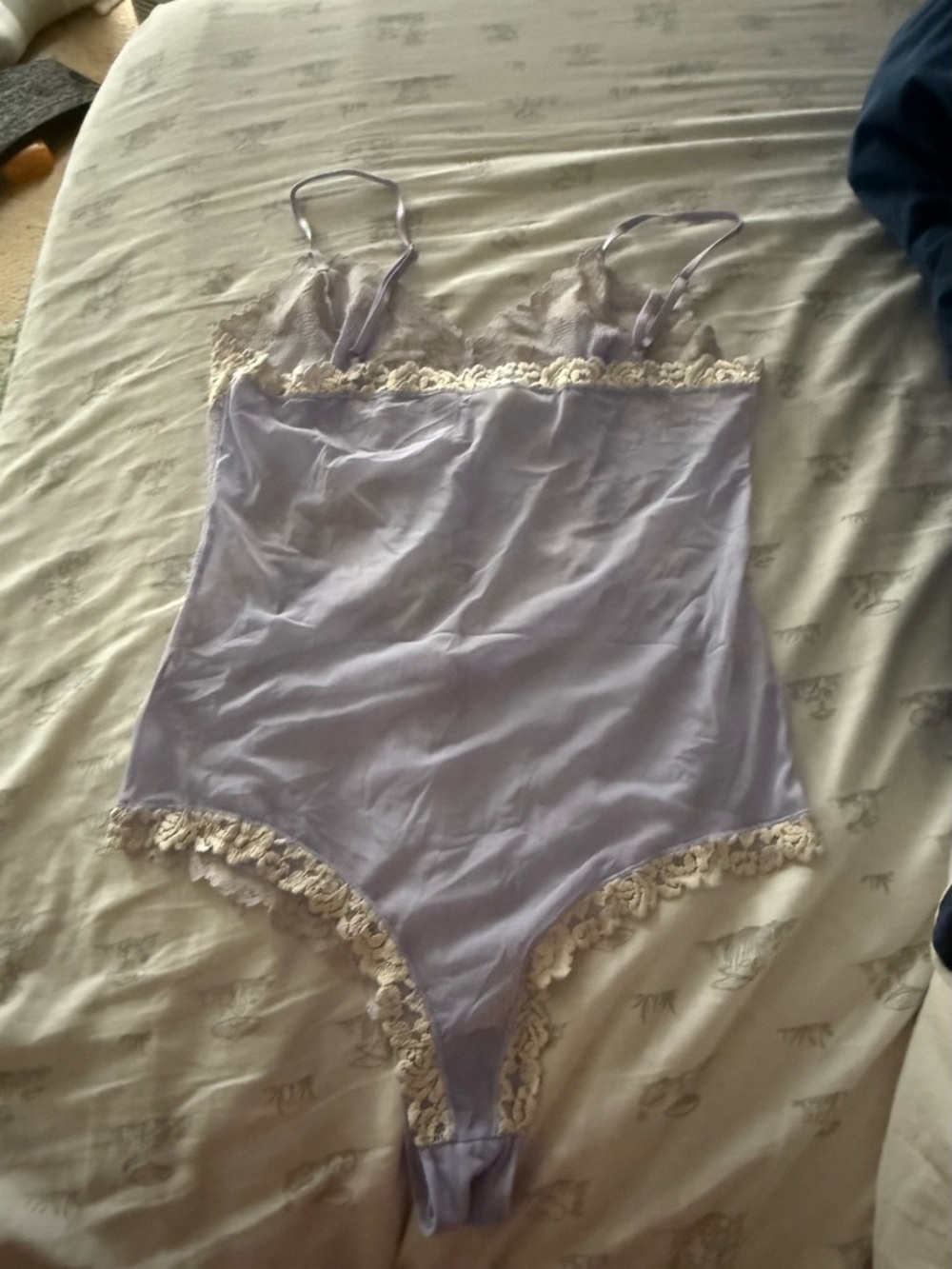 Intimissimi Pretty Flowers Tulle and Lace Bodysuit - Picture 4 of 4